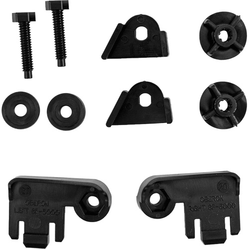 Black A5 Adapter Set for Slotted Hardcaps Sécurité Médic