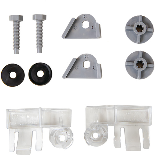 Clear A8 Adapter Set for Slotted Hardcaps Sécurité Médic