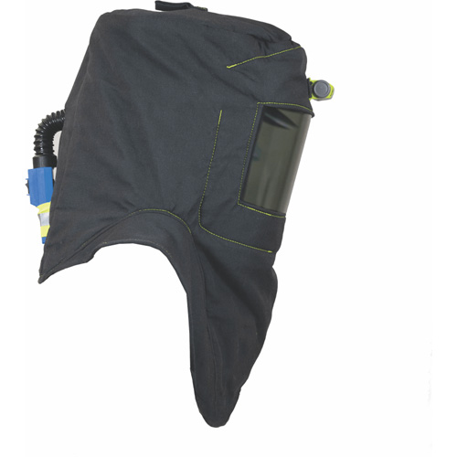 Cagoule de protection contre l'arc &eacute;lectrique TCG, Noir, 40 cal/cm², ANSI Z87.1/ASTM F1506/ASTM F1959/ASTM F2178/R&eacute;pond ou surpasse la norme CSA Z462/NFPA 70E, 4 Arc &eacute;lectrique EPI cat&eacute;gorie niveau Sécurité Médic