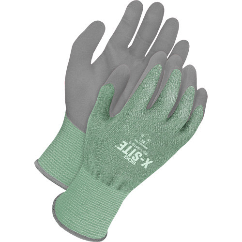 X-Site&reg; Coated Cut-Resistant Touchscreen Gloves, Size 6, 18 Gauge, Polyurethane Coated, HPPE Shell, ASTM ANSI Level A4 Sécurité Médic