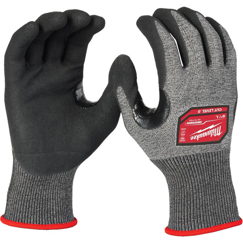 Gants de haute dext&eacute;rit&eacute;, Taille Petit, Calibre 18, Rev&ecirc;tement Nitrile, Enveloppe en Poly&eacute;thyl&egrave;ne, ANSI/ISEA 105 niveau 5 Sécurité Médic