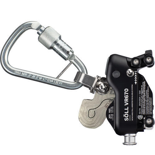 VR670 Gideloc System Fall Arrester Sécurité Médic