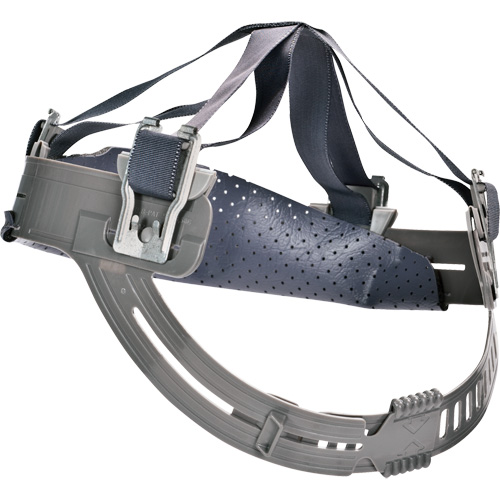 Fixed-Crown Standard Replacement Suspension for Use with Skullgard Hard Hats, Ratchet Sécurité Médic