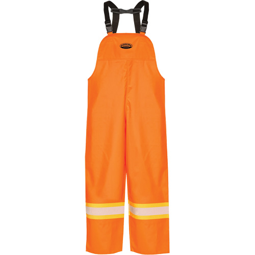 R805 Hurricane Bib Pants, Small, High Visibility Orange Sécurité Médic