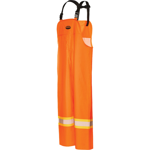R805 Hurricane Bib Pants, Small, High Visibility Orange Sécurité Médic