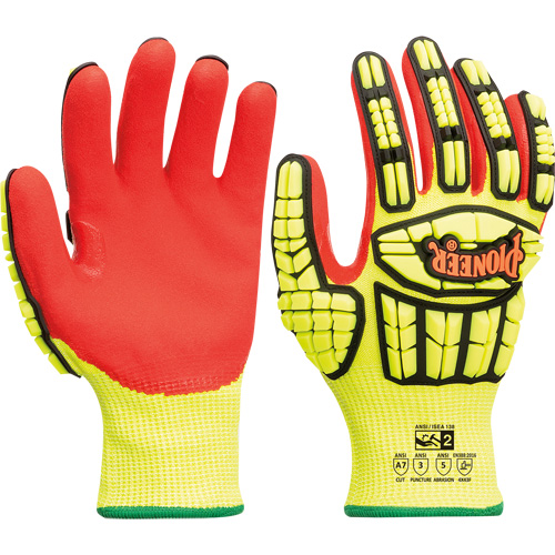Gants r&eacute;sistant aux coupures et chocs, Petit, Paume en Synth&eacute;tique, Poignet Poignet en tricot Sécurité Médic