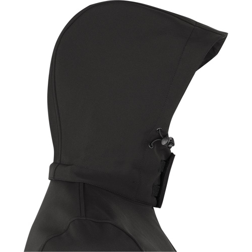 Veste chauffante Softshell, Hommes, Petit, Noir Sécurité Médic