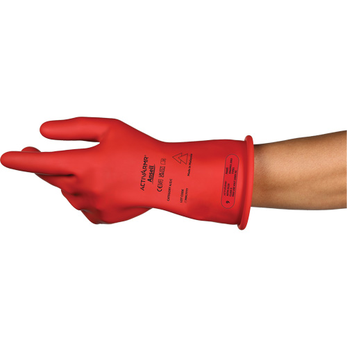 ActivArmr&reg; RIG R011RUL Ultra-Lightweight Electrical Insulated Gloves, ASTM Class 0, Size 9, 11" L Sécurité Médic