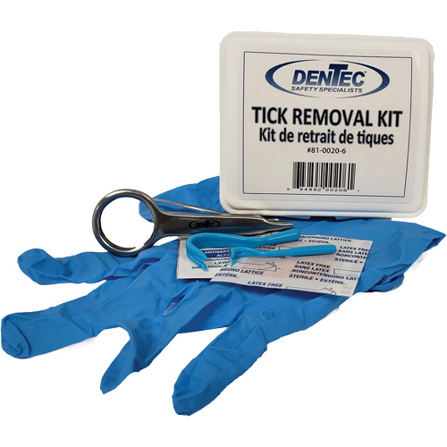 Tick Removal Kit, Plastic B Sécurité Médic