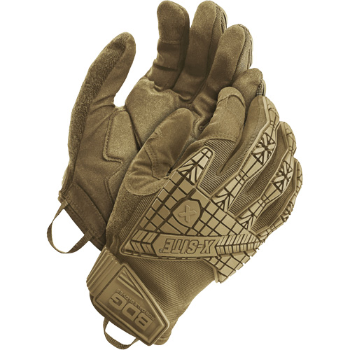 X-Site&reg; Impact Performance Gloves, Suede Palm, Size X-Small Sécurité Médic