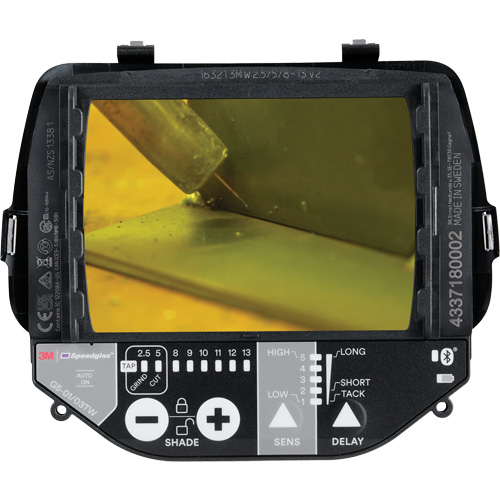 Filtre auto-assombrissant Speedglas G5 pour le soudage par pointage, 2-4/5" la x 4-1/4" h Champ de vision, Pour utilisation avec Casques G5-01 et G5-03 Sécurité Médic