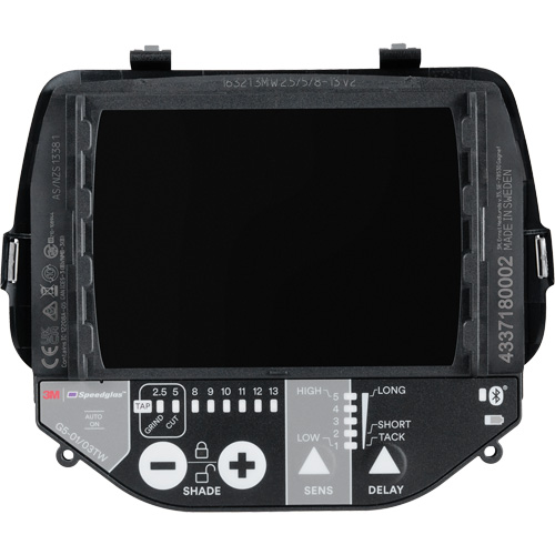 Filtre auto-assombrissant Speedglas G5 pour le soudage par pointage, 2-4/5" la x 4-1/4" h Champ de vision, Pour utilisation avec Casques G5-01 et G5-03 Sécurité Médic