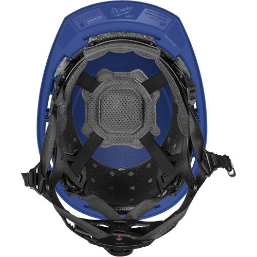 Casque de s&eacute;curit&eacute; &agrave; bordure avant BOLT, R&eacute;pond aux normes CSA type 2, Suspension Rochet, Ventil&eacute; Sécurité Médic