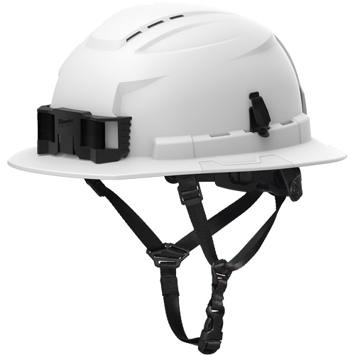 Casque de s&eacute;curit&eacute; &agrave; bordure complet BOLT, R&eacute;pond aux normes CSA type 2, Suspension Rochet, Ventil&eacute; Sécurité Médic