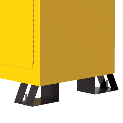 Ensemble de patins d'armoire pour produits inflammables Utili-Guard+ Sécurité Médic