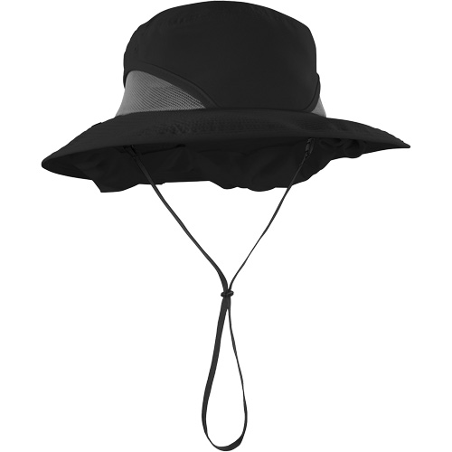 Chapeau de garde forestier 8934 Chill-Its avec prot&egrave;ge-nuque, petit/moyen, Noir Sécurité Médic