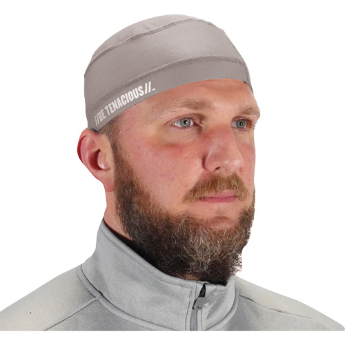Chill-Its 6632 Performance Knit Cooling Skull Cap, Grey Sécurité Médic