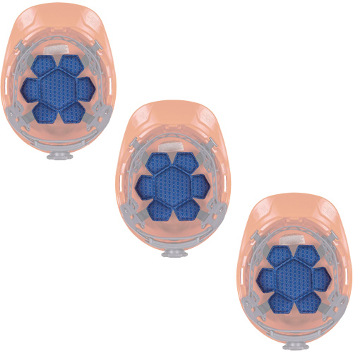 Coussin sup&eacute;rieur de refroidissement pour casque de s&eacute;curit&eacute; Chill-Its 6612 &agrave; &eacute;vacuation de lhumidit&eacute; Sécurité Médic