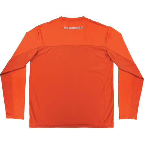 Chill-Its 6689 Cooling Long Sleeve Sun Shirt with UV Protection, Orange, Small Sécurité Médic