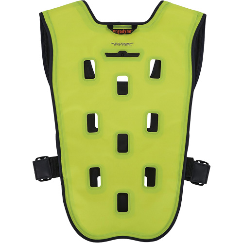 Veste de refroidissement &eacute;vaporatif Chill-Its 6685 avec fermeture &agrave; glissi&egrave;re, T-petit, Jaune lime haute visibilit&eacute; Sécurité Médic