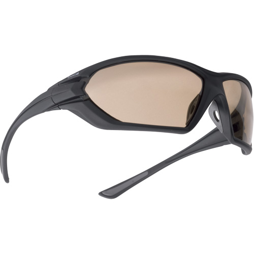 Assault Ballistic Protection Sunglasses, Brown Lens, Anti-Fog/Anti-Scratch, ANSI Z87+ Sécurité Médic
