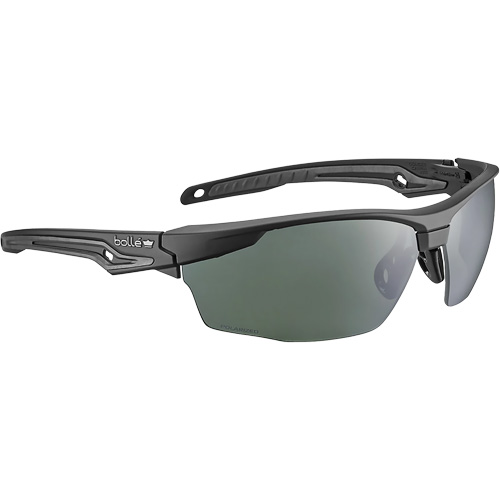 Lunettes de s&eacute;curit&eacute; Balistique BSSI TRYON, Lentille Gris, Antibu&eacute;e/Anti-&eacute;gratignures/Polaris&eacute;, ANSI Z87+ Sécurité Médic