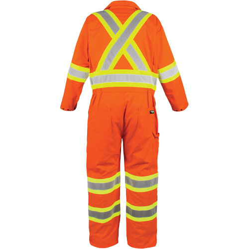 Combinaison non doubl&eacute;e haute visibilit&eacute;, 2T-Grand, Orange haute visibilit&eacute; Sécurité Médic