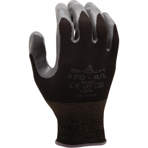 370B Gloves, 6/Small, Nitrile Coating, 13 Gauge, Nylon Shell Sécurité Médic