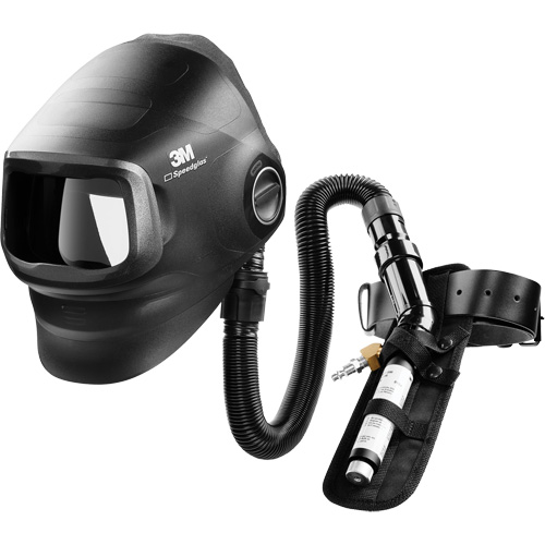 Masque de soudage robuste Speedglas G5-01 avec soupape de refroidissement V-100 Vortex, Standard, Soudage Sécurité Médic