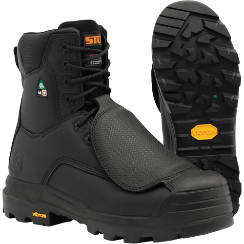 Vulcan Work Boots with External Metguard, Leather, Size 5, Impermeable Sécurité Médic
