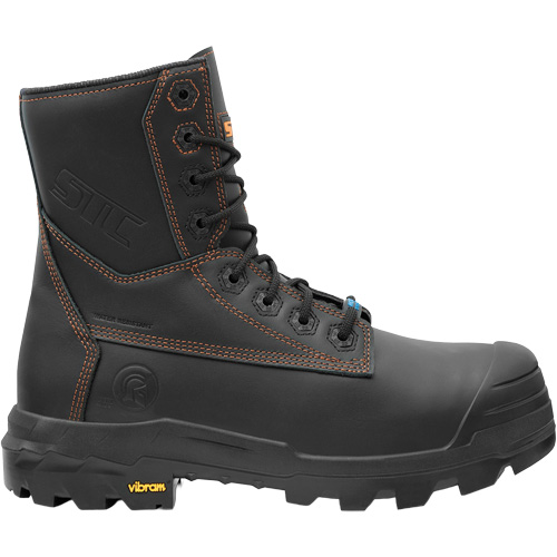 Bottes de travail Metpro Flex avec protecteur m&eacute;tatarsien, Cuir, Taille 10, Imperm&eacute;able Sécurité Médic