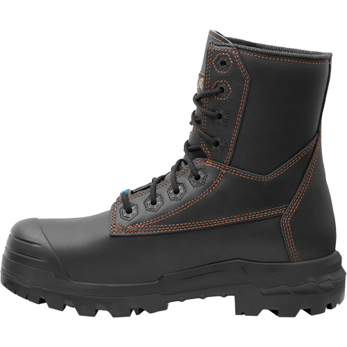 Bottes de travail Metpro Flex avec protecteur m&eacute;tatarsien, Cuir, Taille 10, Imperm&eacute;able Sécurité Médic