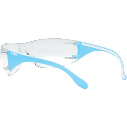 Adapt Lite Blue/White Safety Glasses, Clear Lens, Anti-Fog/Anti-Scratch, ANSI Z87+/Meets/Exceeds CSA Z94.3 Sécurité Médic