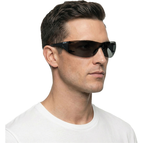 Adapt Lite Safety Glasses, Smoke Lens, Anti-Fog/Anti-Scratch, ANSI Z87+/Meets/Exceeds CSA Z94.3 Sécurité Médic