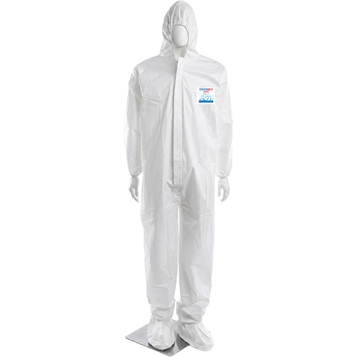 CoverMe XP1800 Coverall, Medium, White, Microporous Sécurité Médic