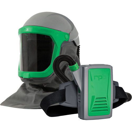 Z-Link Powered Air Respirator with Zytec FR Shoulder Cape, Facepiece Respirator/Welding Helmet Sécurité Médic