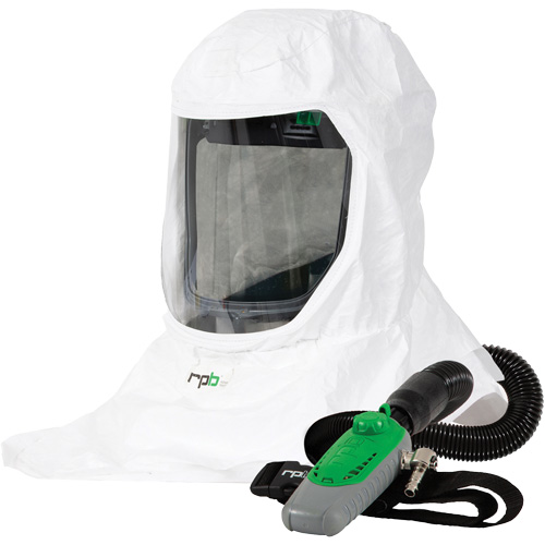 T-Link Respirator with Bump Cap, Breathing Tube & C40, Loose Fitting Hood & Faceshield Sécurité Médic
