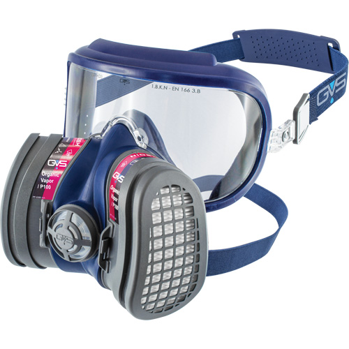 Elipse Integra&reg; Low Profile OV-P100 NIOSH Respirator with Replacement Filters, Elastomer/Thermoplastic, Small/Medium Sécurité Médic