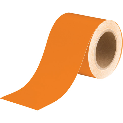 Pipe Marker Tape, 90', Orange Sécurité Médic