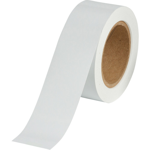 Pipe Marker Tape, 90', White Sécurité Médic
