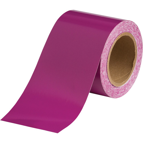 Pipe Marker Tape, 90', Purple Sécurité Médic