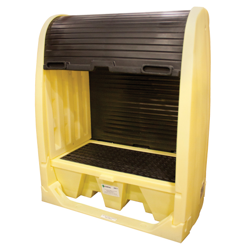 Remises & syst&egrave;mes Spillpallet, 60" lo x 37" la x 72" h, Capacit&eacute; de charge 2000 lb Sécurité Médic