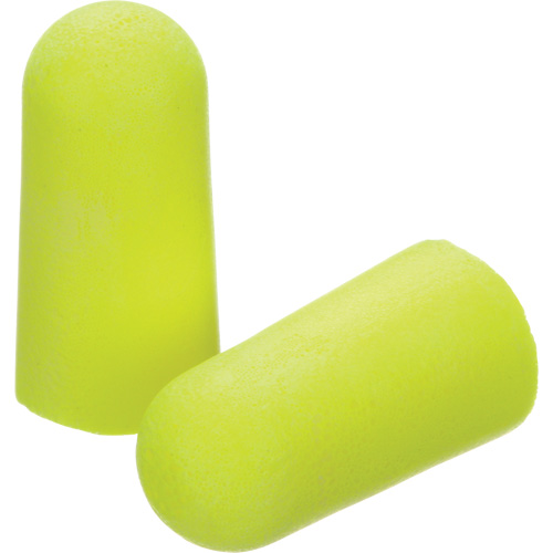 E-A-Rsoft Yellow Neon Earplugs, Bulk - Polybag Sécurité Médic