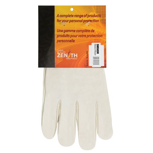 Close-Fit Driver's Gloves, Medium, Grain Cowhide Palm Sécurité Médic