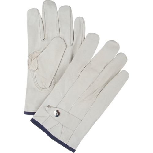 Gants de cordeur d'usage standard, T-Grand, Paume Cuir fleur de vache Sécurité Médic