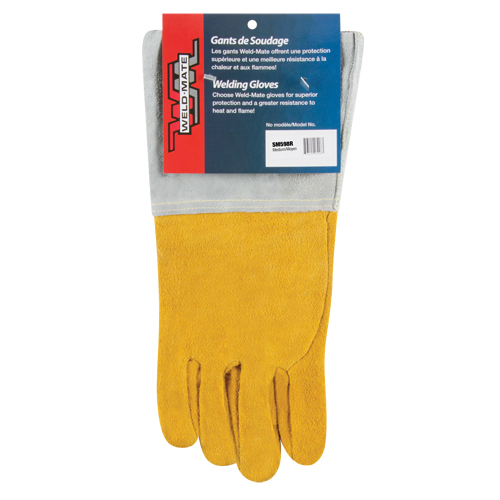 Superior Fit TIG Welding Gloves, Split Deerskin, Size Medium Sécurité Médic