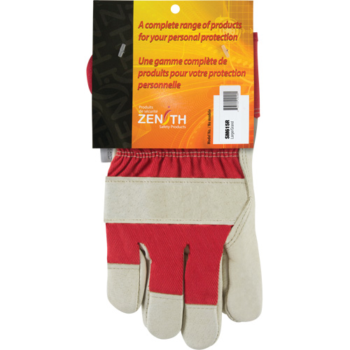 Superior Warmth Winter-Lined Fitters Gloves, Large, Grain Pigskin Palm, Thinsulate Inner Lining Sécurité Médic