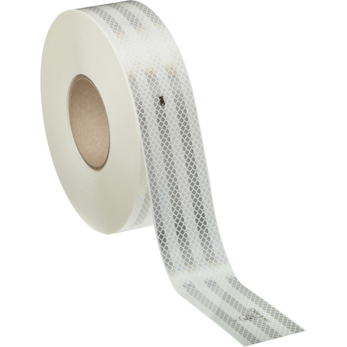 3M Scotchlite Diamond Grade Conspicuity Sheeting Series 983, 2" W x 150' L, White Sécurité Médic