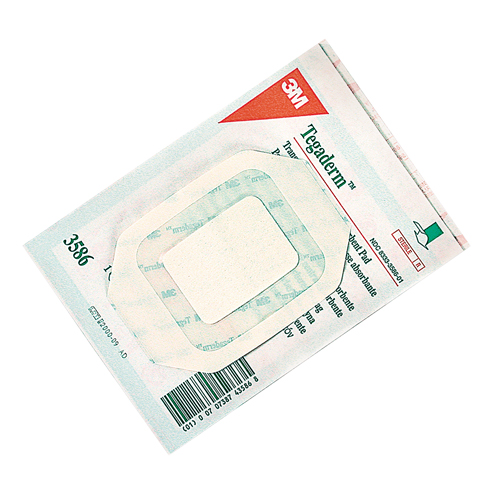 Tegaderm Transparent Dressing With Absorbent Pad, Rectangular/Square, 4", Plastic, Sterile Sécurité Médic