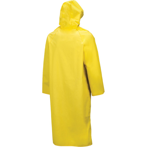 Hurricane Flame Retardant/Oil Resistant Rain Suits - 48" Coat, 5X-Large, Yellow Sécurité Médic